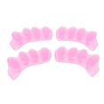 thumbnail image 2 of Bunblic 5-6pack 2 Pairs Elastic Silicone Gel Toe Hallux Valgus Separators Straighteners 5 Pcs, 2 of 4