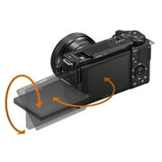 Sony ZV-E10 Mirrorless Camera with 16-50mm Lens + 64GB Memory + Case+ Steady Grip Pod + Filters + 2X Batteries + More (30pc Bundle) (International Version)