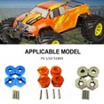 thumbnail image 3 of ZheElen RCGOFOLLOW Support Hexagonal pour Roue 1/10 FS 53625 Accessoires de Voiture RC Tout-Terrain Rouge, 3 of 6