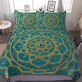 thumbnail image 1 of HAHDAXIA Pattern Bedding Solid Comforter Set for All Seasons 3 Pieces(1 Comforter+2 Pillowcases) Soft Microfiber Bedding Set Twin(86"x70"), 1 of 7