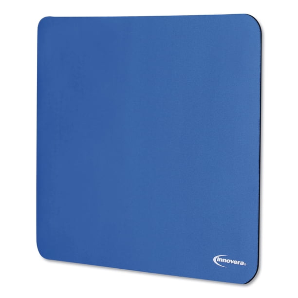 Innovera Blue Rubber Mouse Pad for Computer Office Desktop Mat