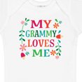 thumbnail image 4 of Inktastic My Grammy Loves Me Girls Apparel Girls Baby Bodysuit, 4 of 5