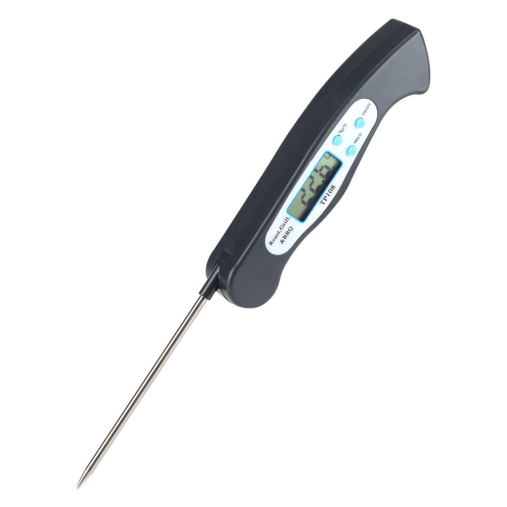 Rdeghly 1Pc LCD Digital Cooking Food Probe Thermometer for Kitchen BBQ