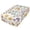 Autumn Wildflower, variant on Premium Soft Fitted Sheet for Blow Up Bed Mattress Sheets with Zipper for Camping Office Bedroom, Azure Ethnic Print Print