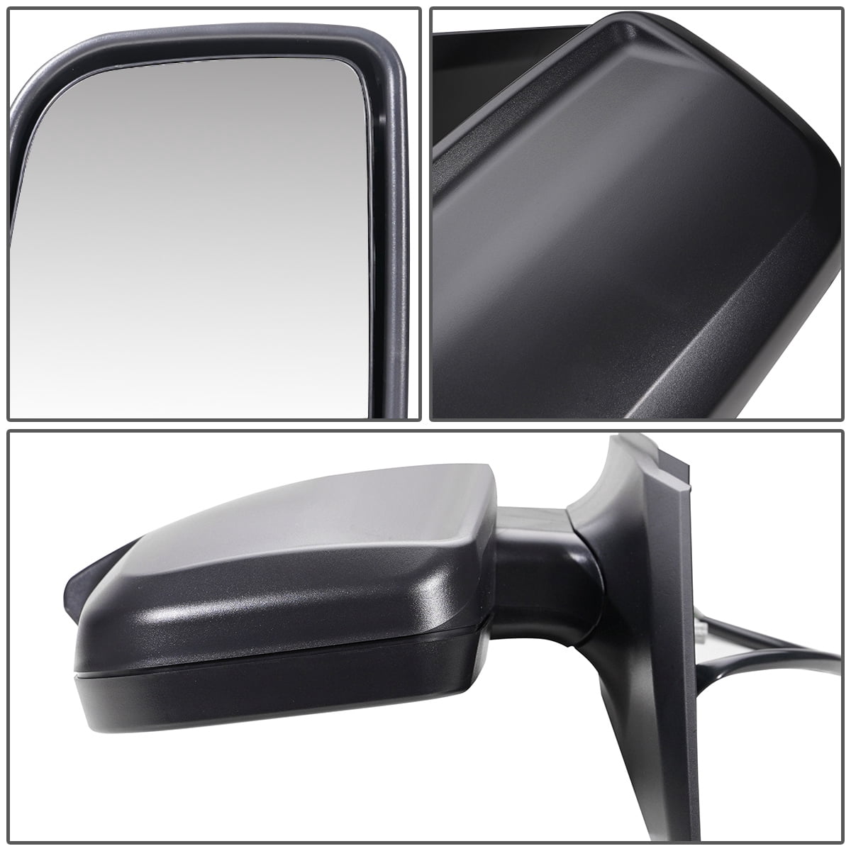 DNA Motoring Manual Signal Driver Left Side View Mirror for 2006-2009 Dodge Sprinter 2500 3500