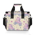 thumbnail image 7 of FORMRS Insulated Cooler Bag 24 Cans Capacity Soft Leakproof Lunch Box with Side Pockets, Roller Disco, 7 of 7