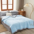 thumbnail image 4 of Kdkad Home Quilt Queen Size, Solid Color Bedspread,Lightweight Quilt for Summer Ultra-Soft, Soft Lightweight Microfiber Coverlet, Luxurious Warm Bed Cover for All Seasons, 4 of 8