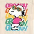 thumbnail image 3 of Peanuts - Groovy Stacked - Men's Short Sleeve Graphic T-Shirt, 3 of 6