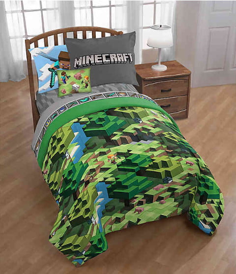 Minecraft Green Blocks Bed In A Bag, How To Make A Rainbow Bed In Minecraft