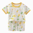 thumbnail image 4 of Gerichy Toddler Boy Summer Short Sleeve Crew Neck T-Shirt Shorts 6Pc Outfit Set Casual Soft Dailywear Clothes for Baby Boys 12 18 24 Months 2T 3T 4T Infant Kids, 4 of 7