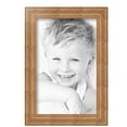thumbnail image 2 of ArtToFrames 8" x 14" Gold with Green Tones Picture Frame, 8.5x14 inch Gold Wood Poster Frame (WOM-5079), 2 Pack, 2 of 5