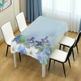 thumbnail image 6 of SKYSONIC 60"x108" Square Tablecloth with Flower Background-3 Prints, Anti-Wrinkle and Smooth Table Cloth for Kitchen/Home Party Decoration, 6 of 7