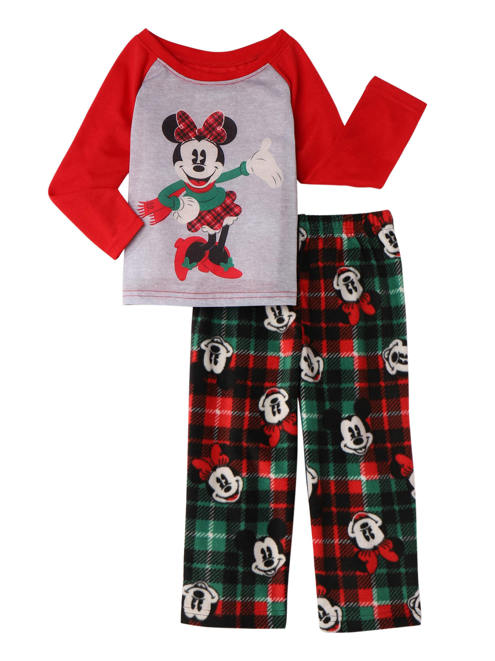 Disney Matching Family Christmas Pajamas Minnie Mouse