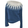 thumbnail image 4 of Gkeoshab Pullover Sweaters for Women Round Neck Long Sleeve Shirts for Women Casual Fall Tops Lightweight Tunic Sweaters Fashion Clothes Loose Fit 2026 Blue L, 4 of 4