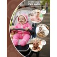 thumbnail image 4 of Enterito para Bebé PATPAT de Forro Polar con Capucha y Pies 0-3 Meses, 4 of 8