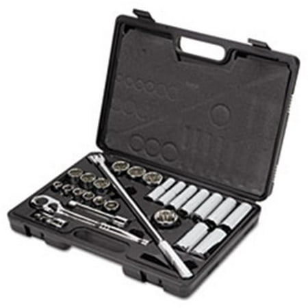GTIN 076174403749 product image for Stanley Bostitch 85434 Mechanics Tool Set, SAE - 0.5 in. Drive | upcitemdb.com