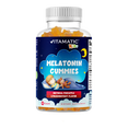 thumbnail image 2 of (3 pack) Vitamatic Sugar Free Kids Melatonin 1mg, 90 Gummies, 60 Pineapple & passionfruit Flavored Gummies, 90 Days Supply, 2 of 12