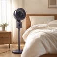 thumbnail image 5 of Standing Fan for Bedroom, 1190CFM Pedestal Fans Oscillating, Adjustable Floor Fan with DC Motor, 23dB Quiet, 12 Speeds, 12H Timer for Home Office- Purple, 5 of 7