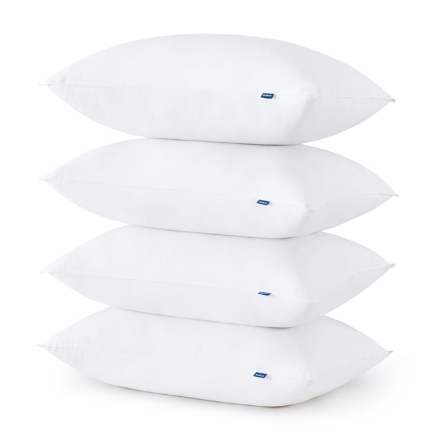 Almohadas de cama Bedsure de tamaño mediano para dormir estándar, paquete de 4