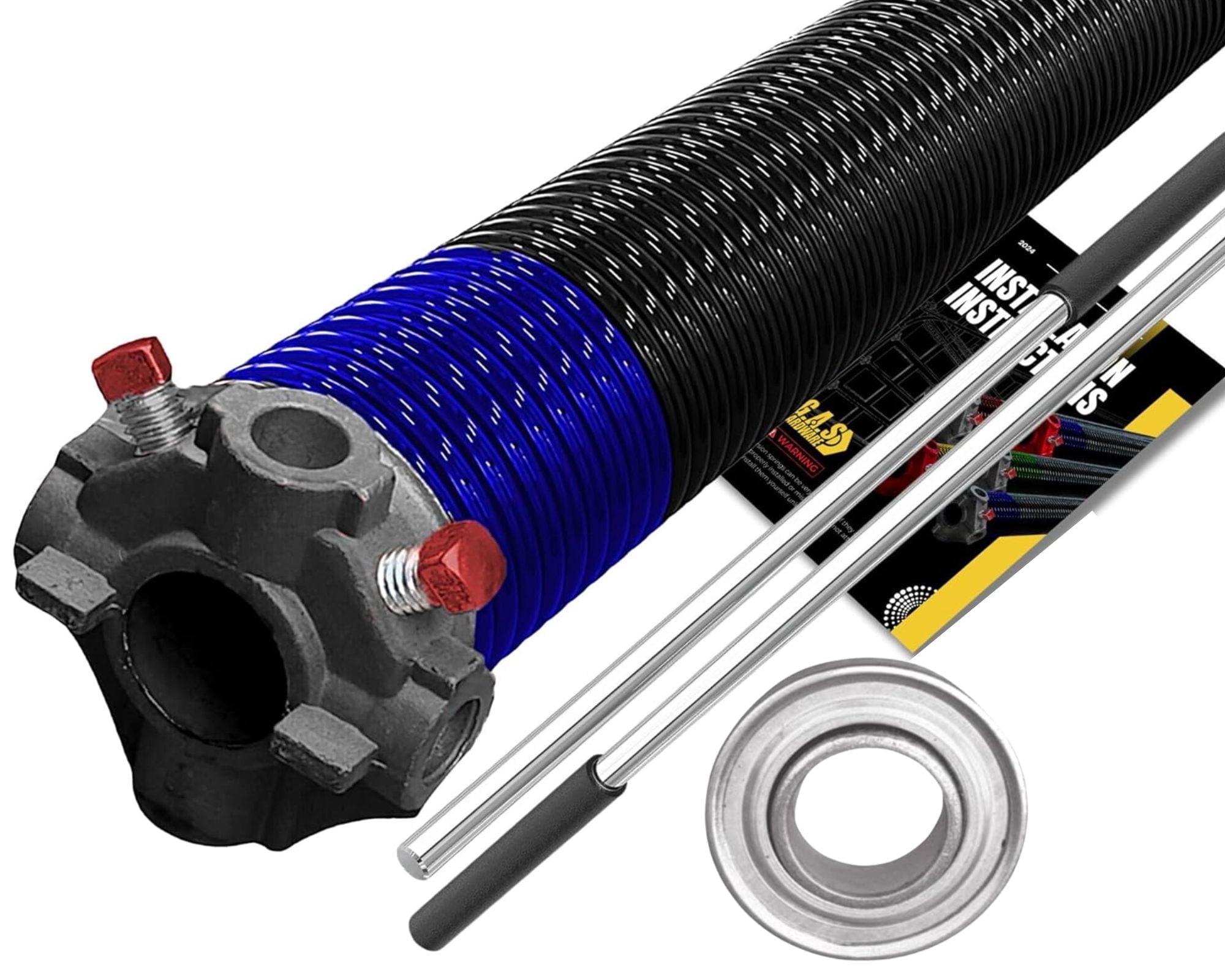 Torsion Spring Replacement Kit With Winding Bars Garage Door Torsion ...