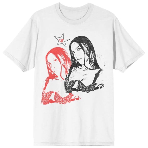 Bravado Olivia Rodrigo Pose Adult White T-Shirt