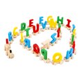 thumbnail image 2 of 1 Ensemble de Jouets Éducatifs pour Enfants 26 Lettres Train Alphabet (Coloré), 2 of 7