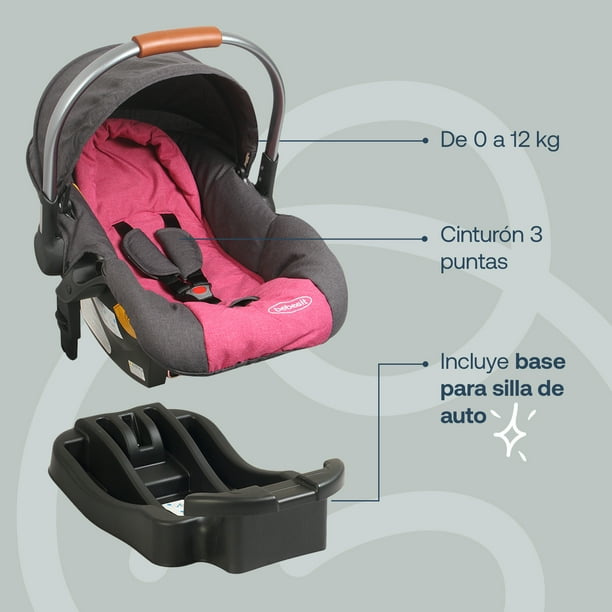 Carro Un Porta Bebe Asiento Portabebe Mecedora Tipo Moises