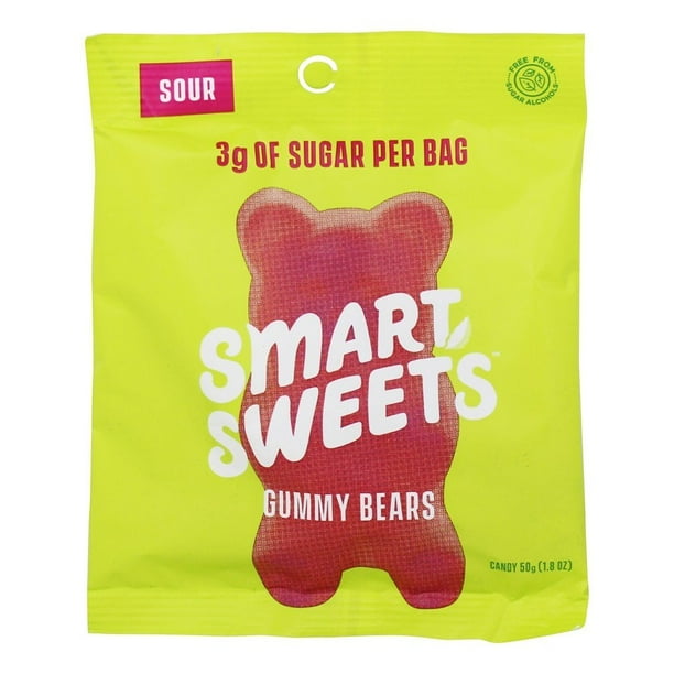 Smart Sweets Sour Gummy Bears, 1.8 oz KetoFriendly!