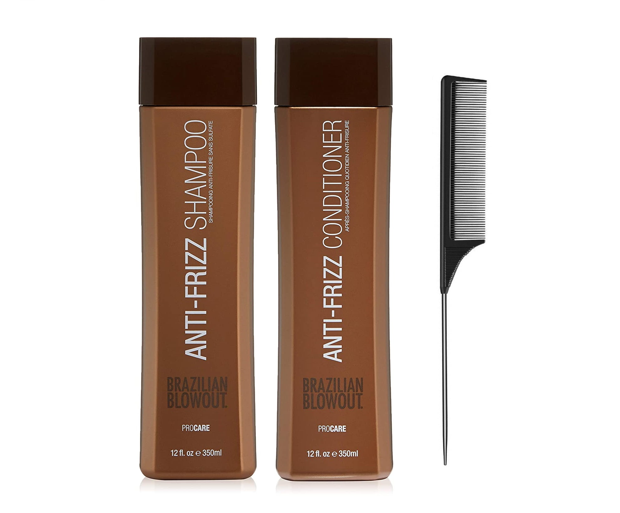 BRAZILIAN BLOWOUT Anti Frizz Shampoo and Conditioner Duo Set 12 Oz Each