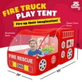thumbnail image 2 of Camión de bomberos Play Tent Kiddey con sirenas y sonido de bombero para niños, 2 of 7