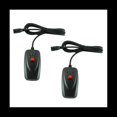 thumbnail image 1 of 2 Pcs Fog Machine Wire Remote Control Portable XLR for 400W 900W Smoke Machine,2Pcs Wired Controller,Black, 1 of 7
