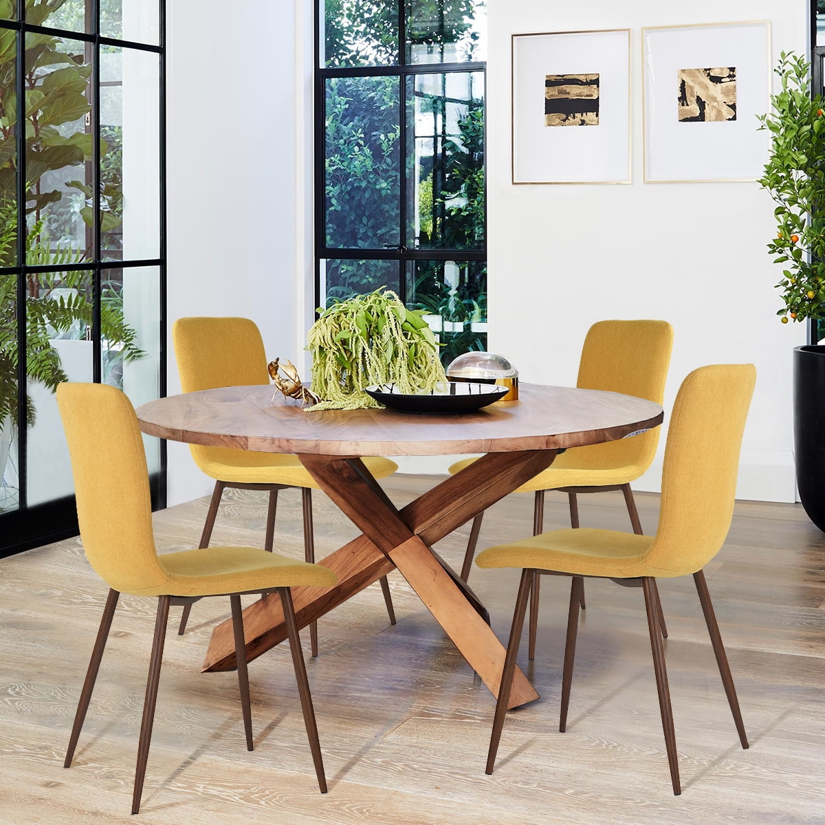 Furniture R Dining Chair Set of 12, Stylish Upholstered Fabric Cushion Seat Side Chairs for Kitchen Dining Room Furniture R Dining Chair Set of 12, Stylish Upholstered Fabric Cushion Seat Side Chairs for Kitchen Dining Room