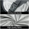 thumbnail image 4 of Waterproof Rain Cover for Backpack with Adjustable Anti Slip Buckle Strap & Sliver Coating Reinforced Inner Layer for Camping, Hiking, Traveling, Hunting, Biking and More(55-65L), 4 of 7