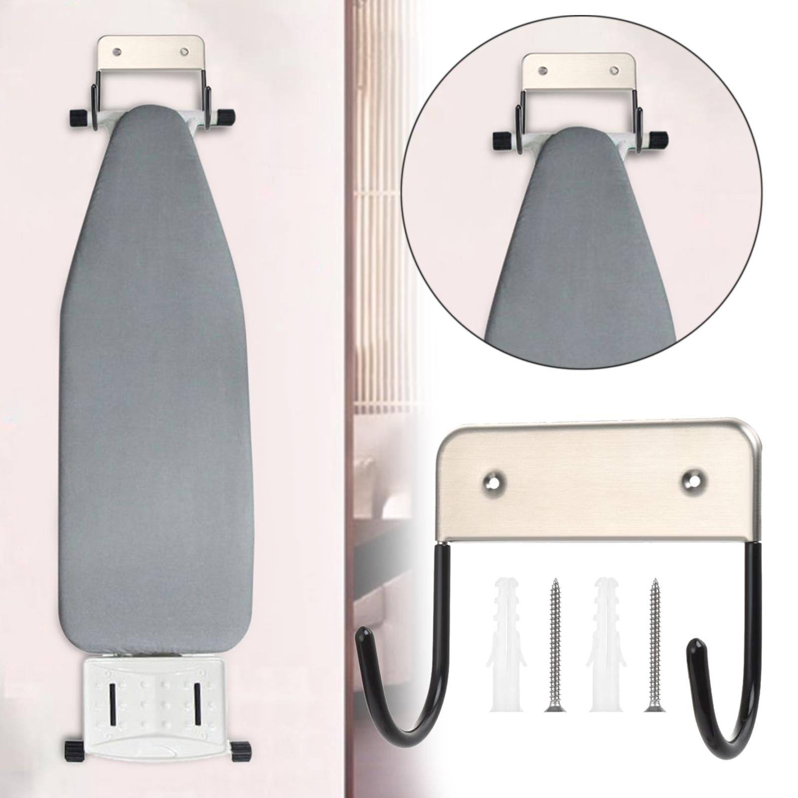 Multipurpose Ironing Board Holder Wall Hanging Removable Easy to Install Bracket Durable Ironing