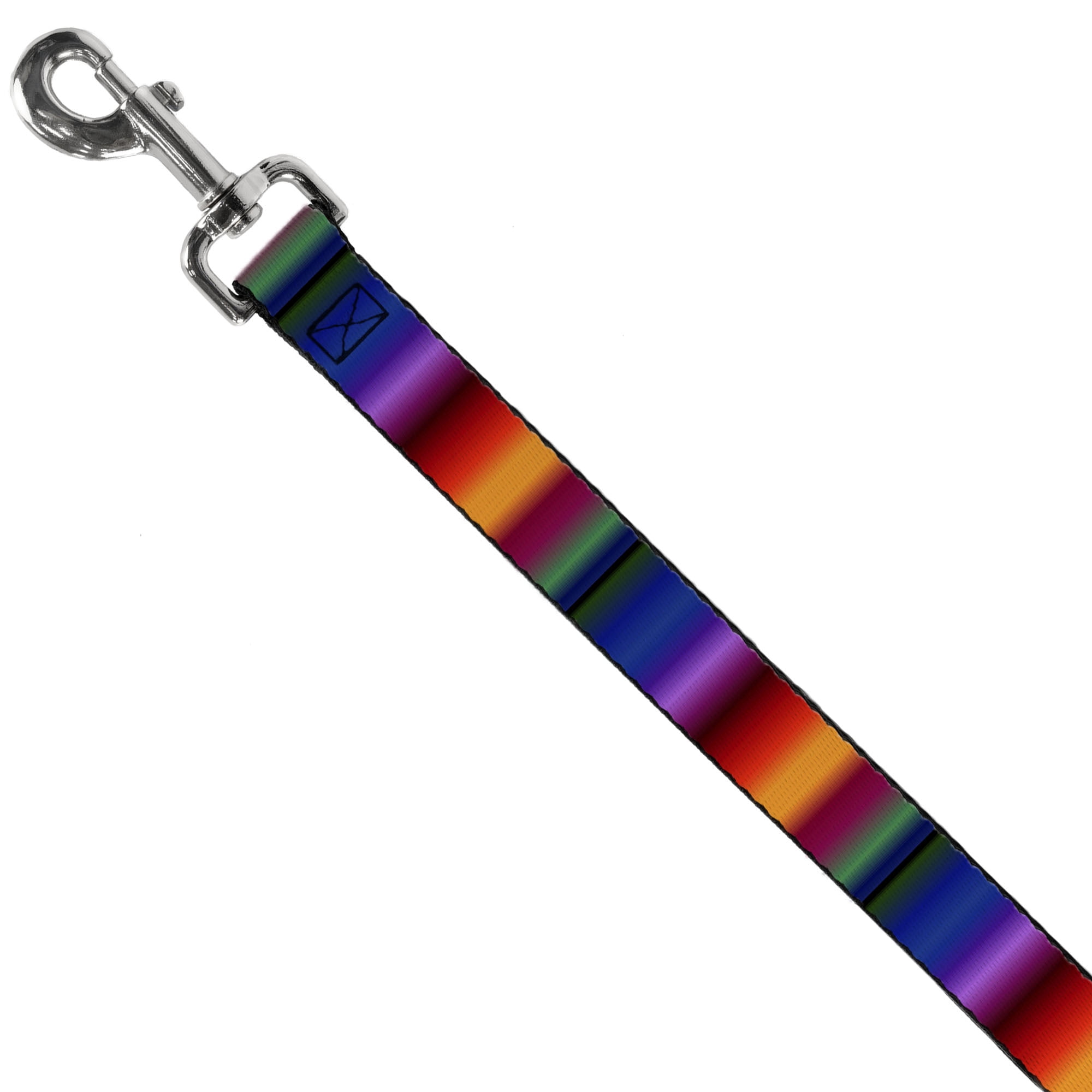 Buckle-Down Pet Leash, Dog Leash, Zarape Vertical Multi Color Fade, 6 Feet Long 1.0 Inch Wide