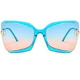 thumbnail image 4 of Ginsiom Trendy Oversized Square Sunglasses for Women Cat Eye Butterfly Womens Sun Glasses, 4 of 5