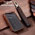 thumbnail image 3 of Key Fob Cover Compatible with Lexus ES LS LC RX NX LX TX GX 2018-2025 Keychain Case Holder Protector,Black, 3 of 7