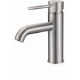 thumbnail image 2 of American Imaginations AI-29487 1 Hole CUPC Approved Lead Free Brass Faucet Set In Brushed Nickel Color - Overflow Drain Incl., 2 of 5