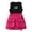Red, variant on Toddler Baby Girls Short Outfit Sets Letter Print Vest and Skirt Clothing Sets Kids Breathable Casual Summer Clothes