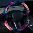 thumbnail image 2 of Monkey 14.5 Inch Printing PVC Leather Car Wheel Cover Steering Wheel Cover Auto Accessories, 2 of 6