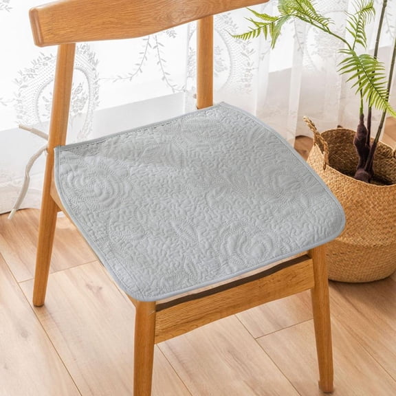 Outoloxit Rose Chair Cushion Non Slip Washable Thin Seat Pad for Office Dining Computer Chair, Home Decor Horsehoe Shape Cushion for Comfort and Posture Support