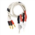 thumbnail image 2 of 5 Par Cable de Clip de de Enchufe Plátano Aislado Baja Resistencia Terminal de Medidor de Prueba de Plomo de Sonda Kelvin, 2 of 5