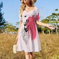 thumbnail image 2 of Robe Sans Manches Love ??? Robes de Mariée Longues Robes pour Femmes 2024, 2 of 4