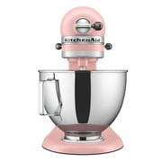KitchenAid Deluxe Series 4.5 Quart Tilt-Head Stand Mixer with Stainless Bowl, Dried Rose, KSM97DR