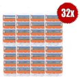 thumbnail image 1 of 32 Uds. Cuchillas de afeitar de 5 capas, cartuchos compatibles para el cuidado de los hombres, maquinilla de afeitar Gillette Fusion, 1 of 5