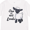 thumbnail image 4 of Inktastic One of His Lambs- Easter sheep Boys or Girls Long Sleeve Toddler T-Shirt, 4 of 5