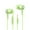 Green #2, variant on Nrmrqz Electronics Earbuds, Wired with Microphone, Noise Isolating, In-Ear Headphones, Powerful Sound, Compatible with 3.5mm