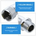 2pcs 1/2" Shower Elbow Adapter Shower Head Extender Connector for
