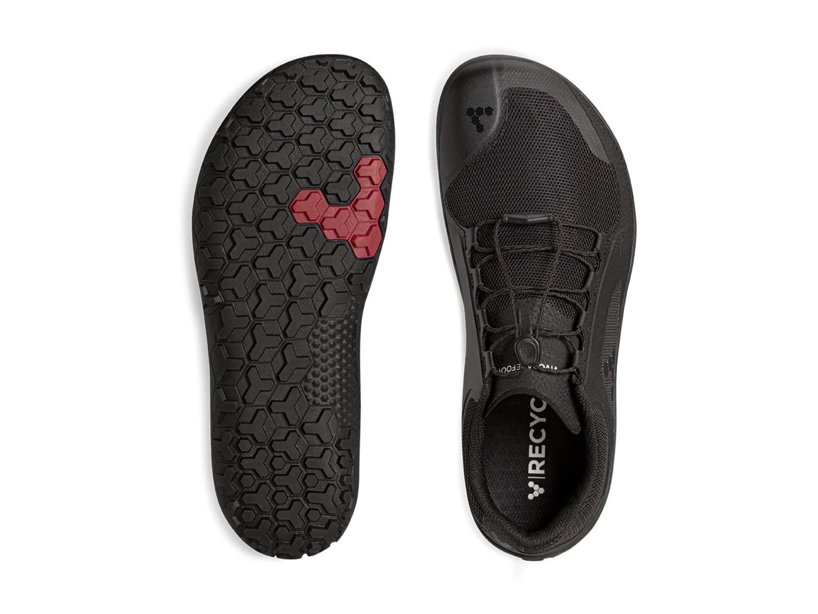 Vivobarefoot Primus Trail II FG Men's Shoes - Recycled, Barefoot Firm Ground, Obsidian Color