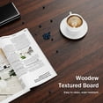 thumbnail image 2 of edx Wooden Lift Top Coffee Table with Hidden Compartments and Adjustable Shelves - Ideal for Small Homes, Apartments, Reception Rooms, Dark Brown, 2 of 11